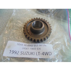 1992 SUZUKI LT-4WD GEAR REVERSE IDLE (NT:29) 24561-19B00